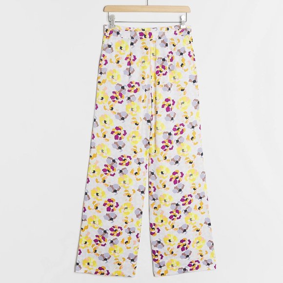 Anthropologie Island Wide-Leg Pants - Picture 2 of 4